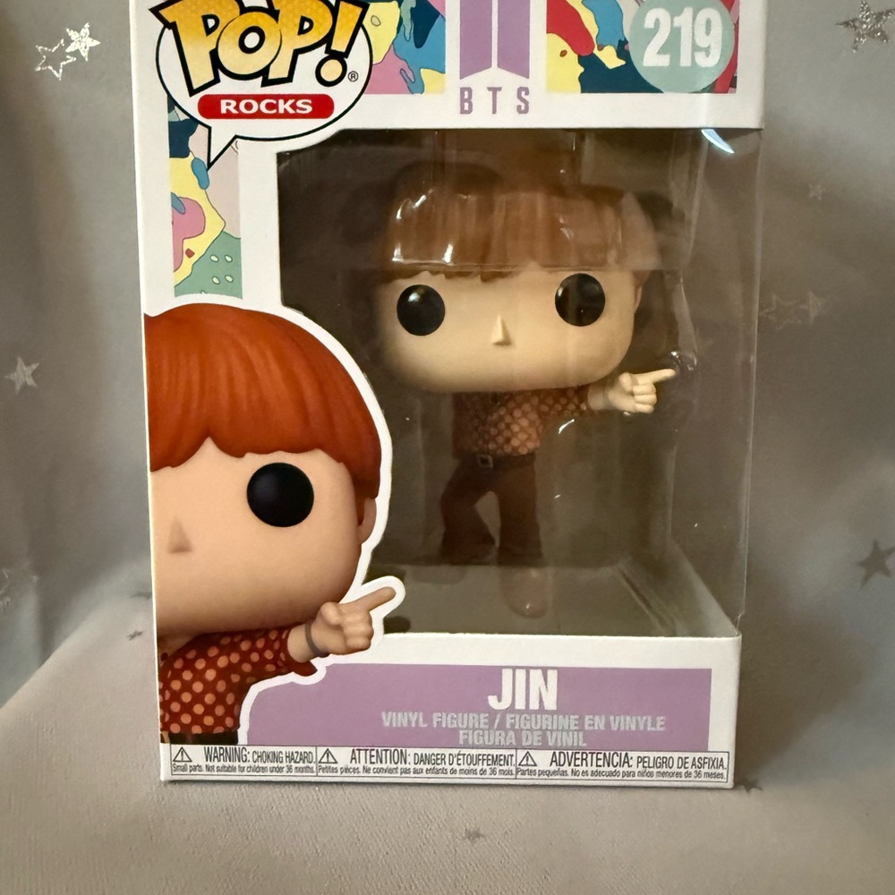 Funko Pop! Rocks BTS Jin in Brown Outfit